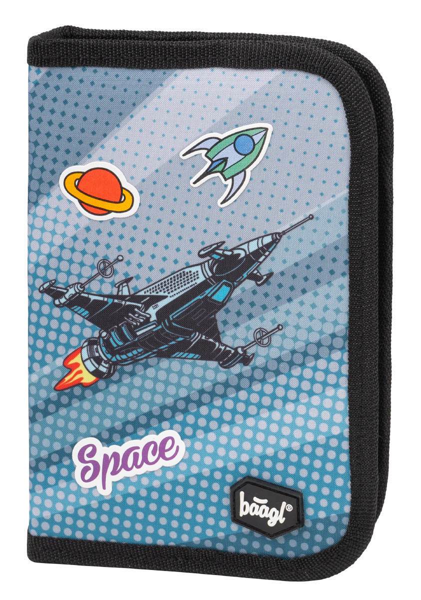 Školní penál jednopatrový  Spaceman