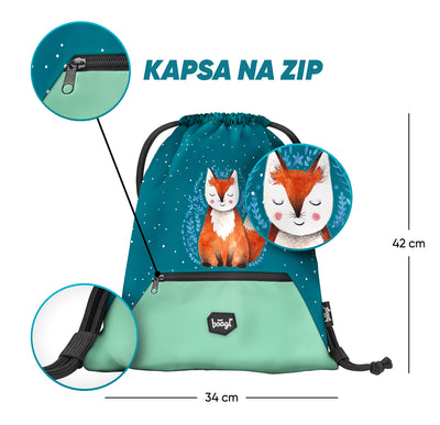 Sáček s kapsou Foxie