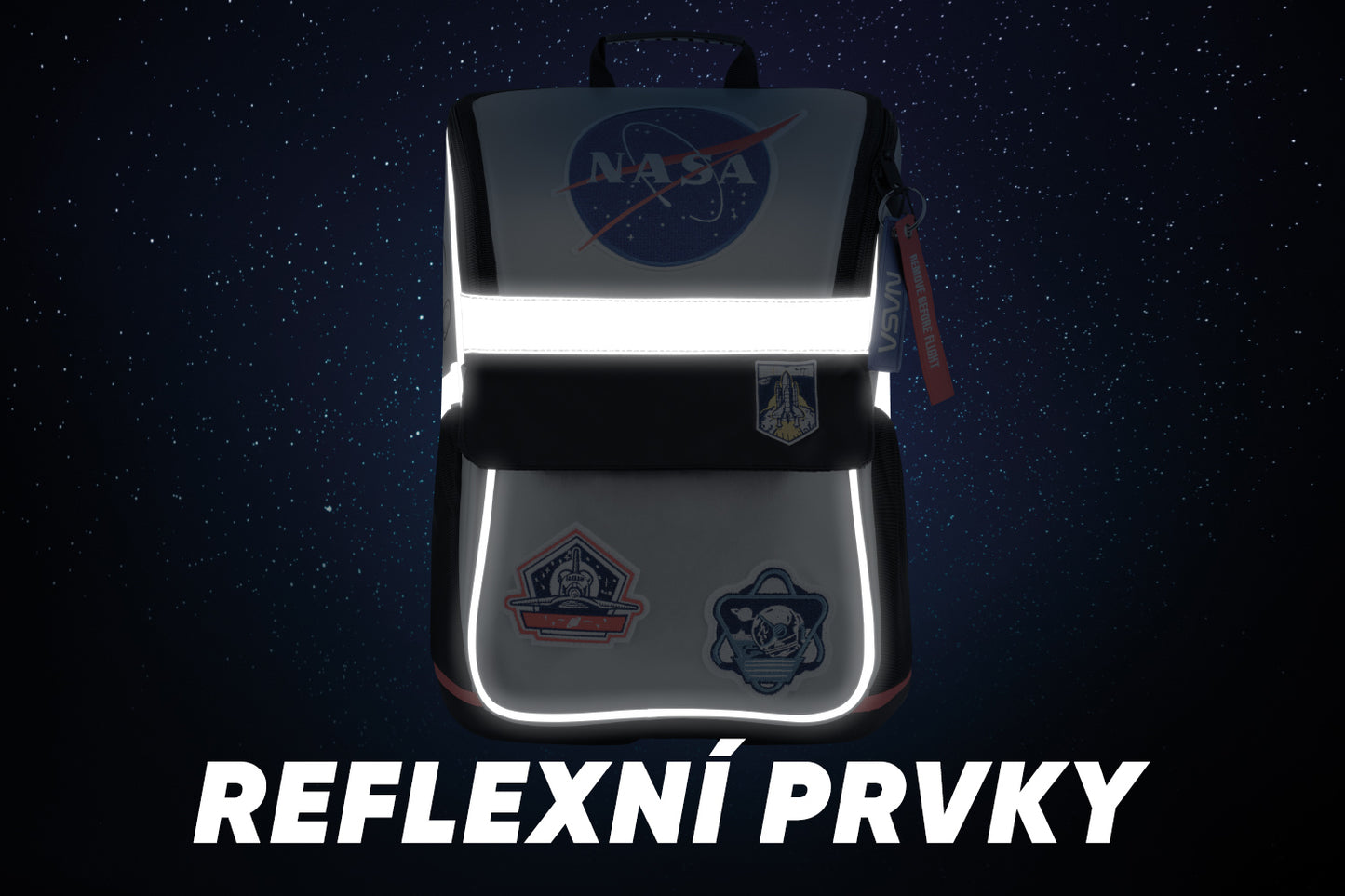 Školní aktovka Zippy NASA
