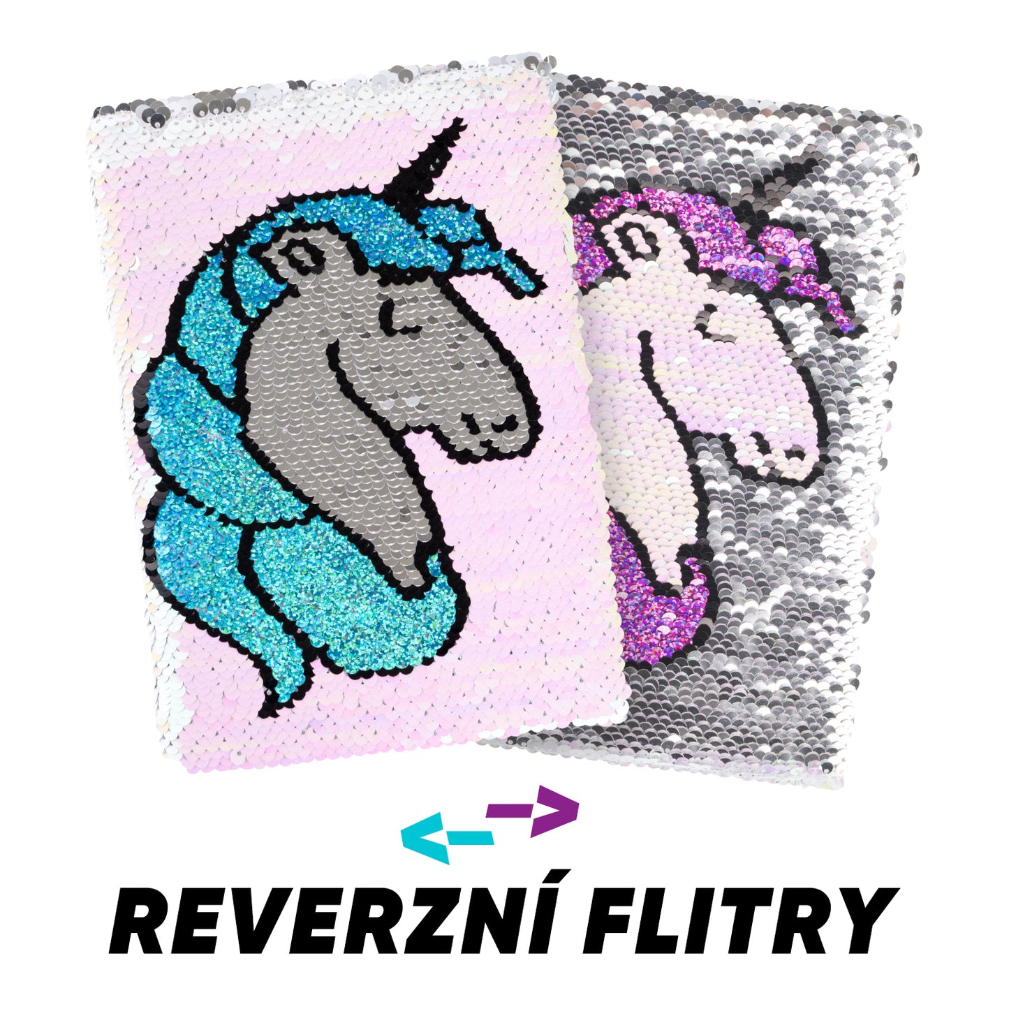 Notes flitrový Unicorn