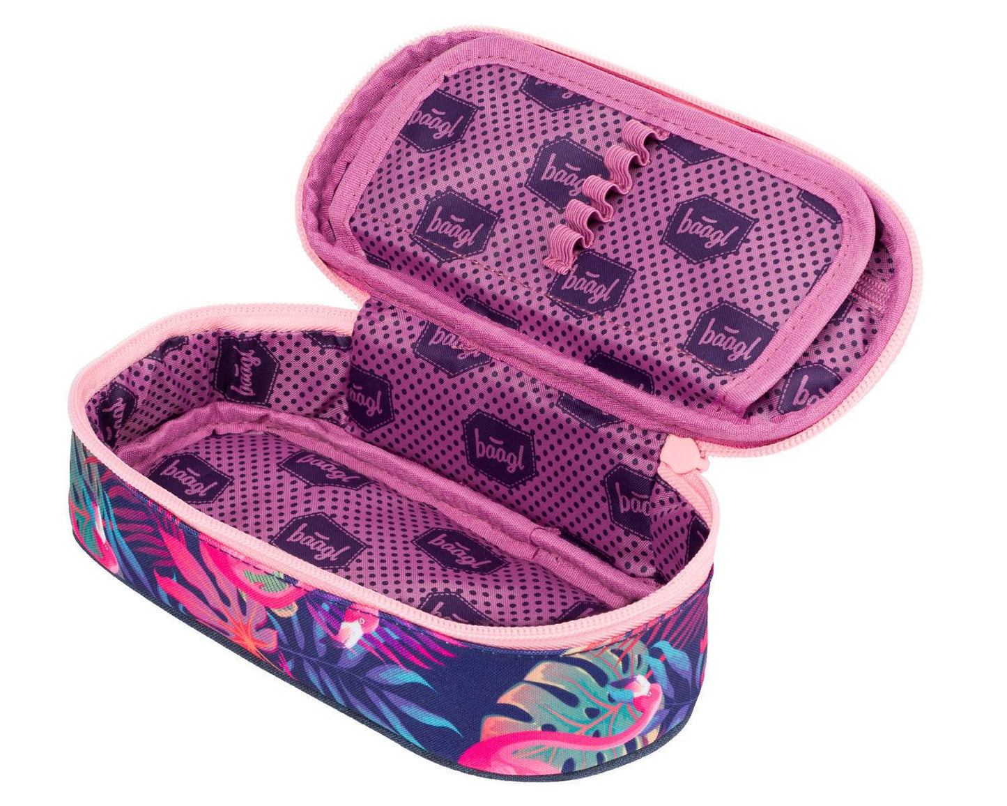 Penál etue kompakt Flamingo