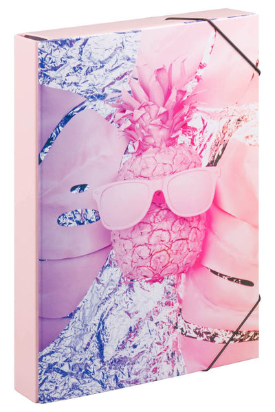 Desky na školní sešity A4 Jumbo Ananas