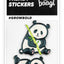 Samolepky Panda