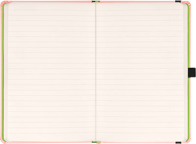 Notes Avokádo, linkovaný, 13 × 21 cm