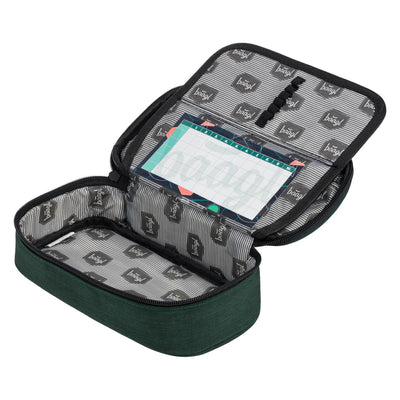 Školní penál etue Logo zelený