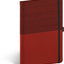 Notes Skiver červenovínový, linkovaný, 13 × 21 cm