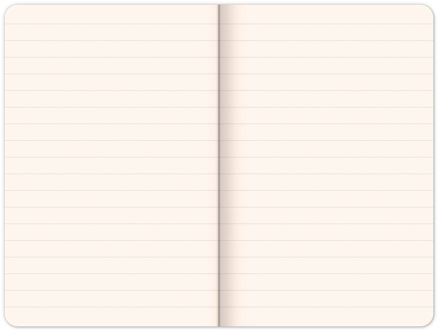 Notes Samet Plameňák, linkovaný, 13 × 21 cm