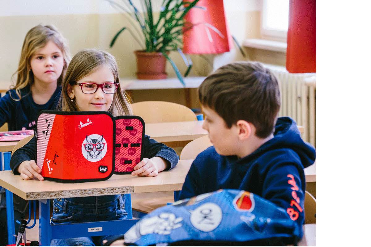 Školní set Kočka