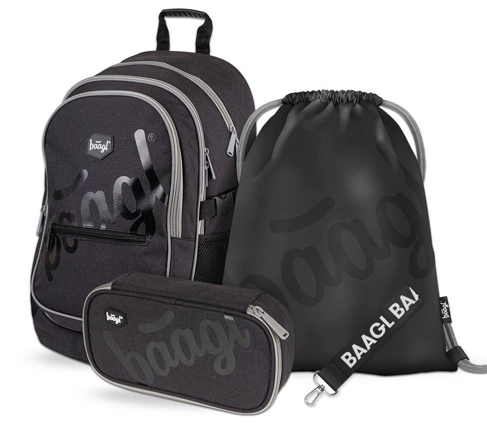 Školní set Logo Black