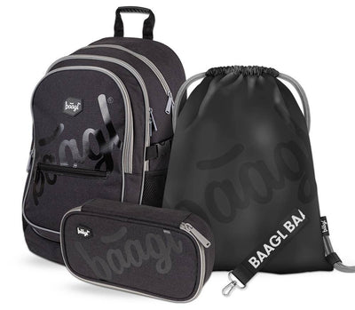 Školní set Logo Black