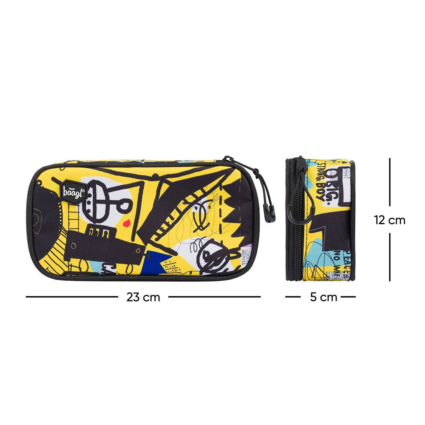 Školní penál etue Skate Street art