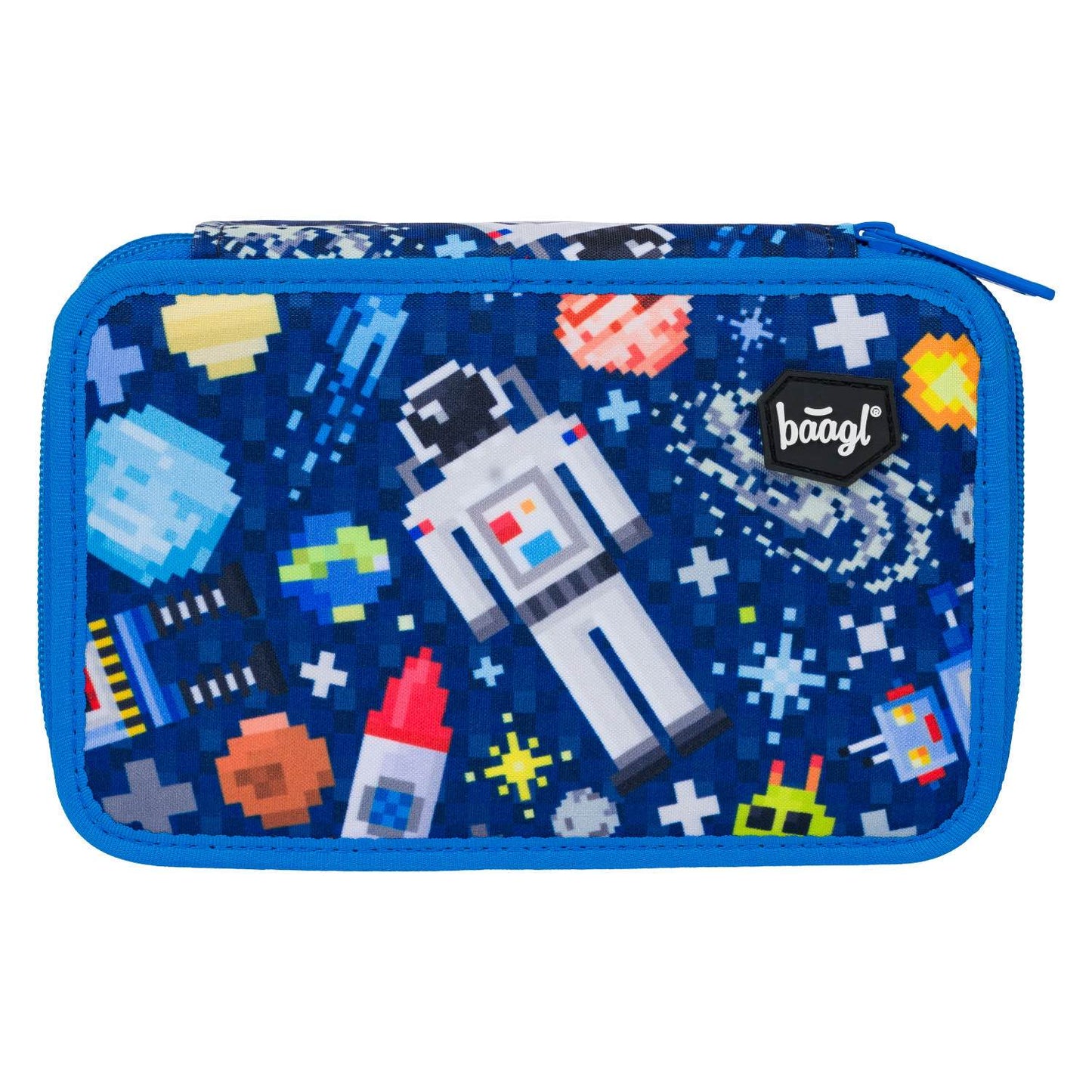 Školní penál dvoupatrový Space Game