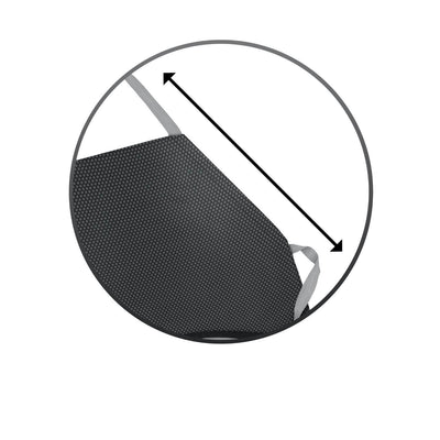 Dětská zástěra šedá