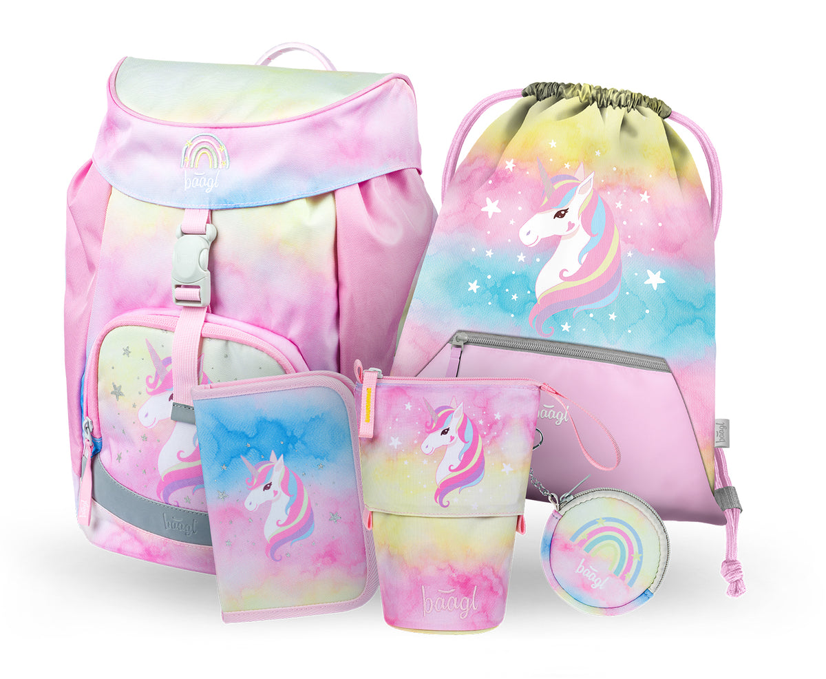 Školní set Airy Rainbow Unicorn IV