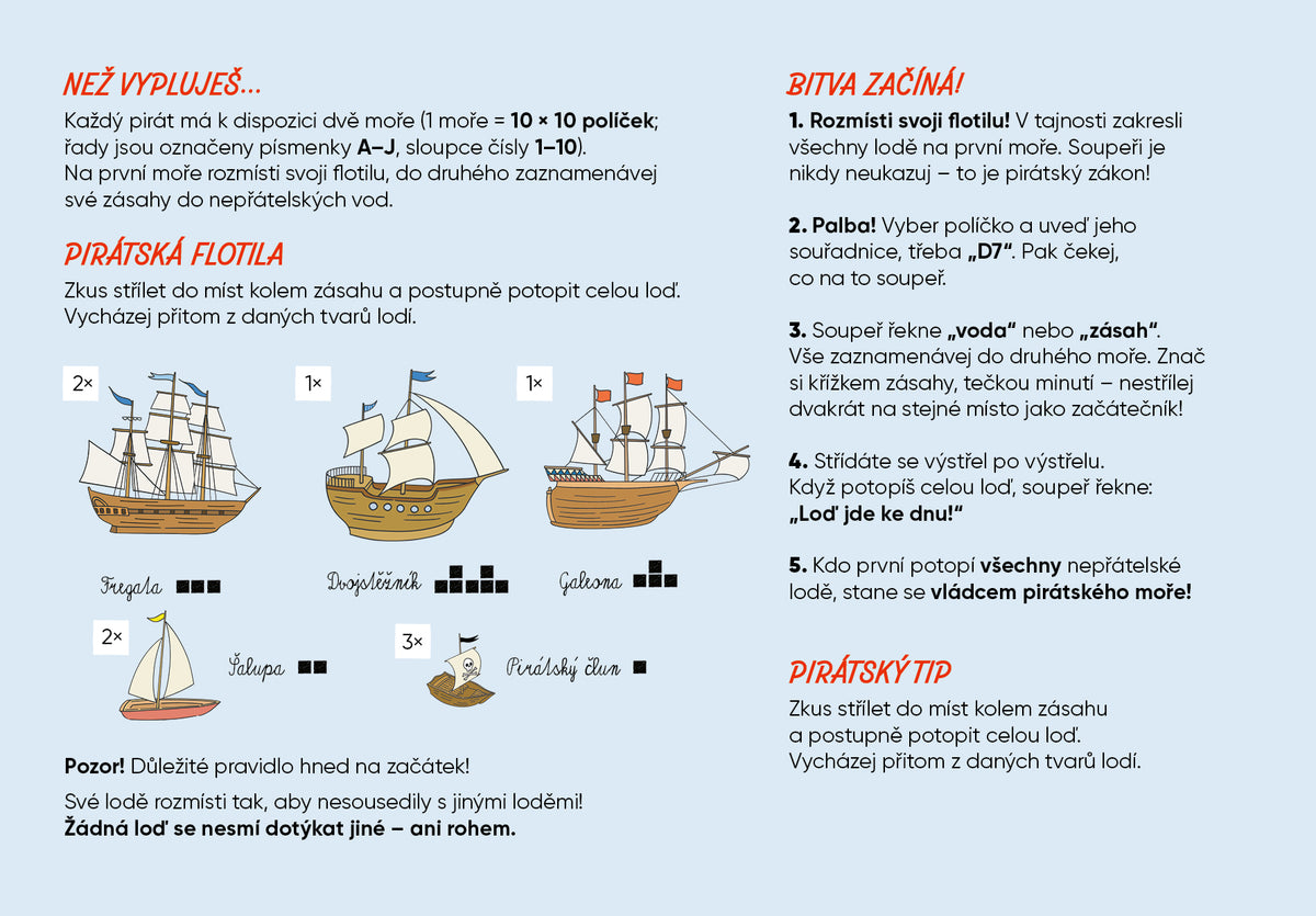 Lodě - Pirátská bitva