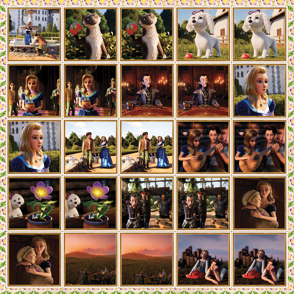 PYŠNÁ PRINCEZNA –  Pexeso