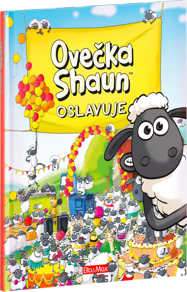 Ovečka Shaun oslavuje - kniha