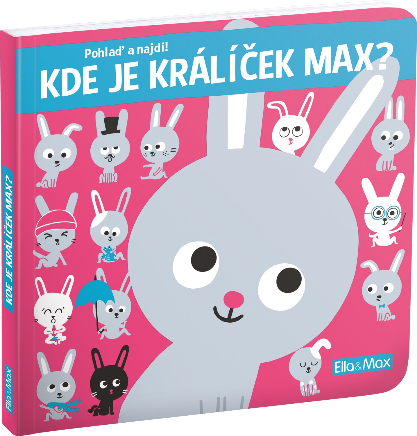 KDE JE KRÁLÍČEK MAX? - Pohlaď a najdi!