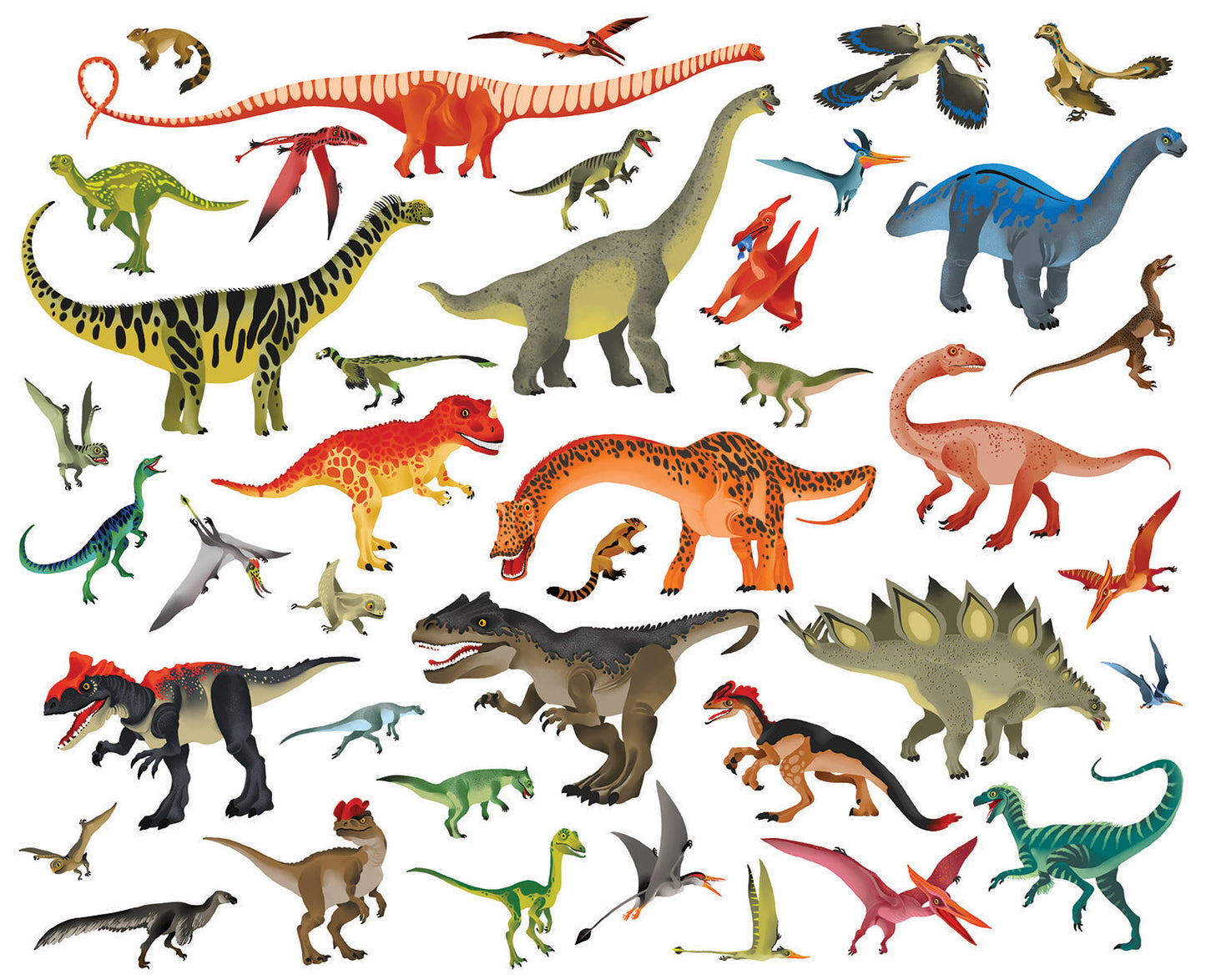 Čti a nalepuj – MEZI DINOSAURY, kniha se samolepkami