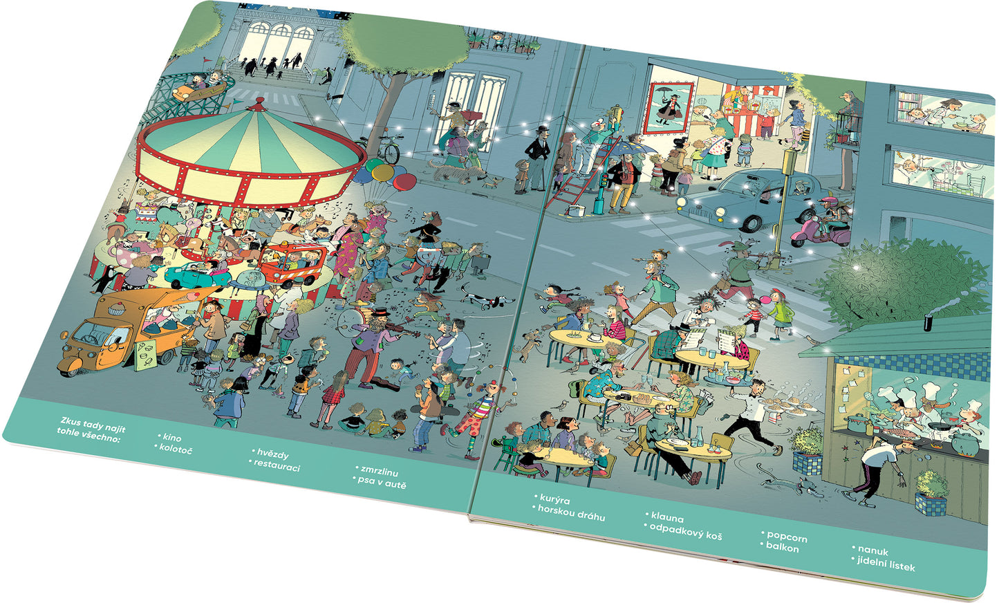 Velká knížka MĚSTO – Pátrej & vyprávěj