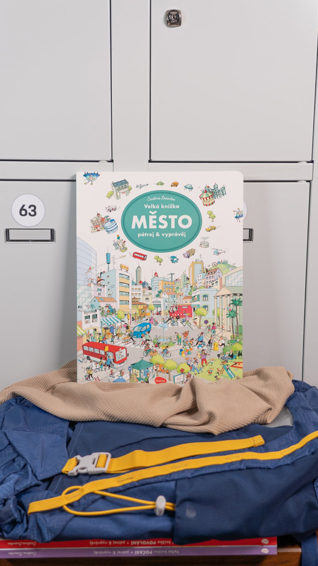Velká knížka MĚSTO – Pátrej & vyprávěj