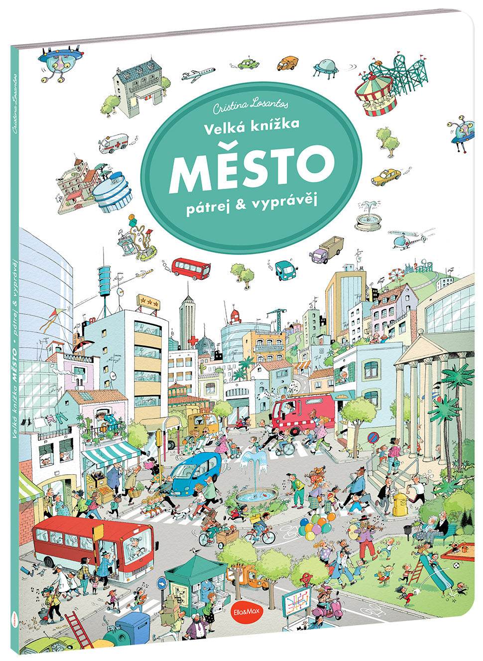 Velká knížka MĚSTO – Pátrej & vyprávěj