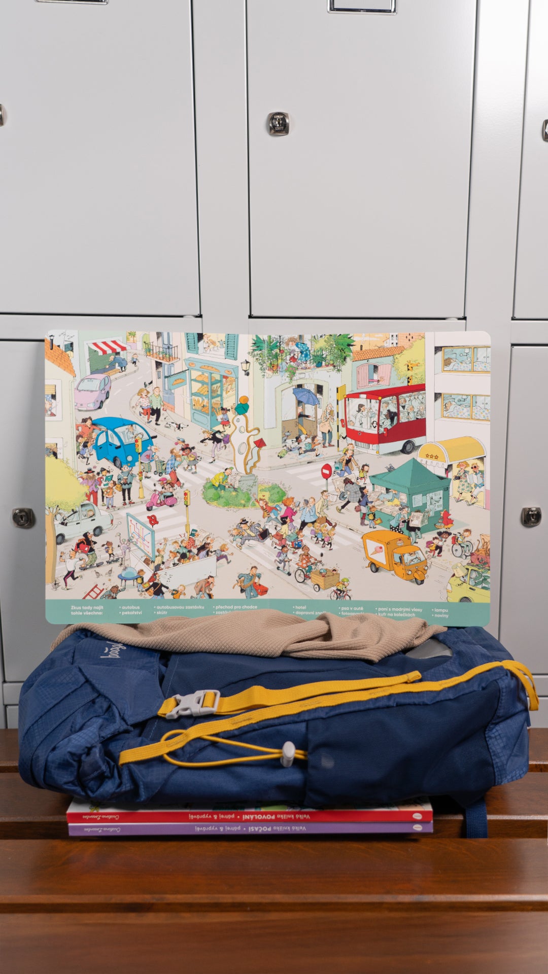 Velká knížka MĚSTO – Pátrej & vyprávěj