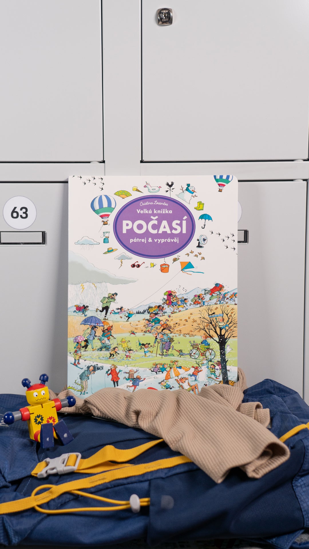 Velká knížka POČASÍ – Pátrej & vyprávěj