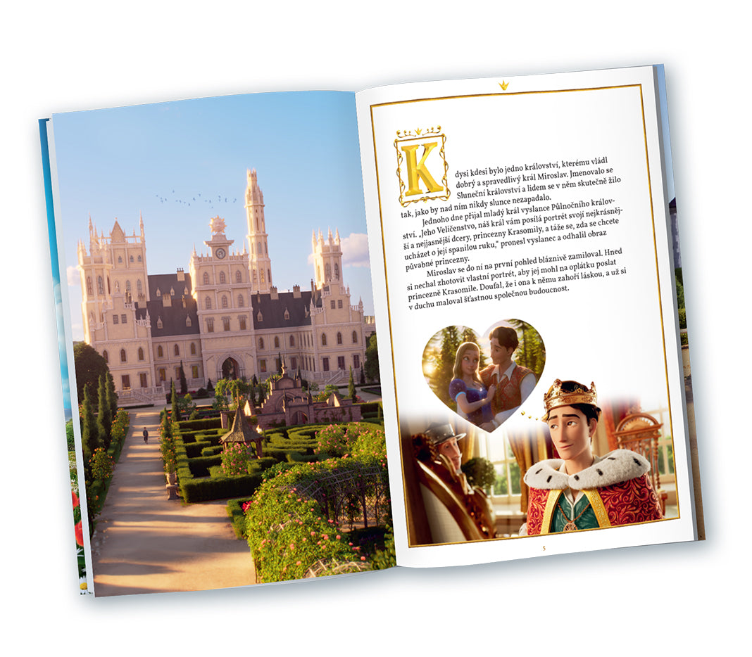 PYŠNÁ PRINCEZNA – Knížka na motivy filmové pohádky