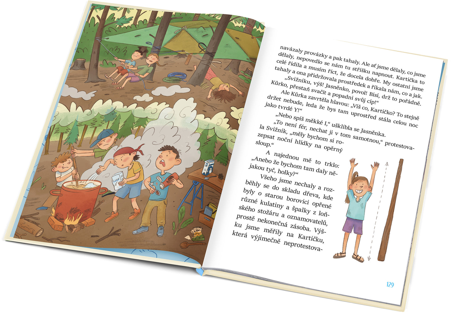 Druhé čtení  – BÁRA JEDE NA TÁBOR