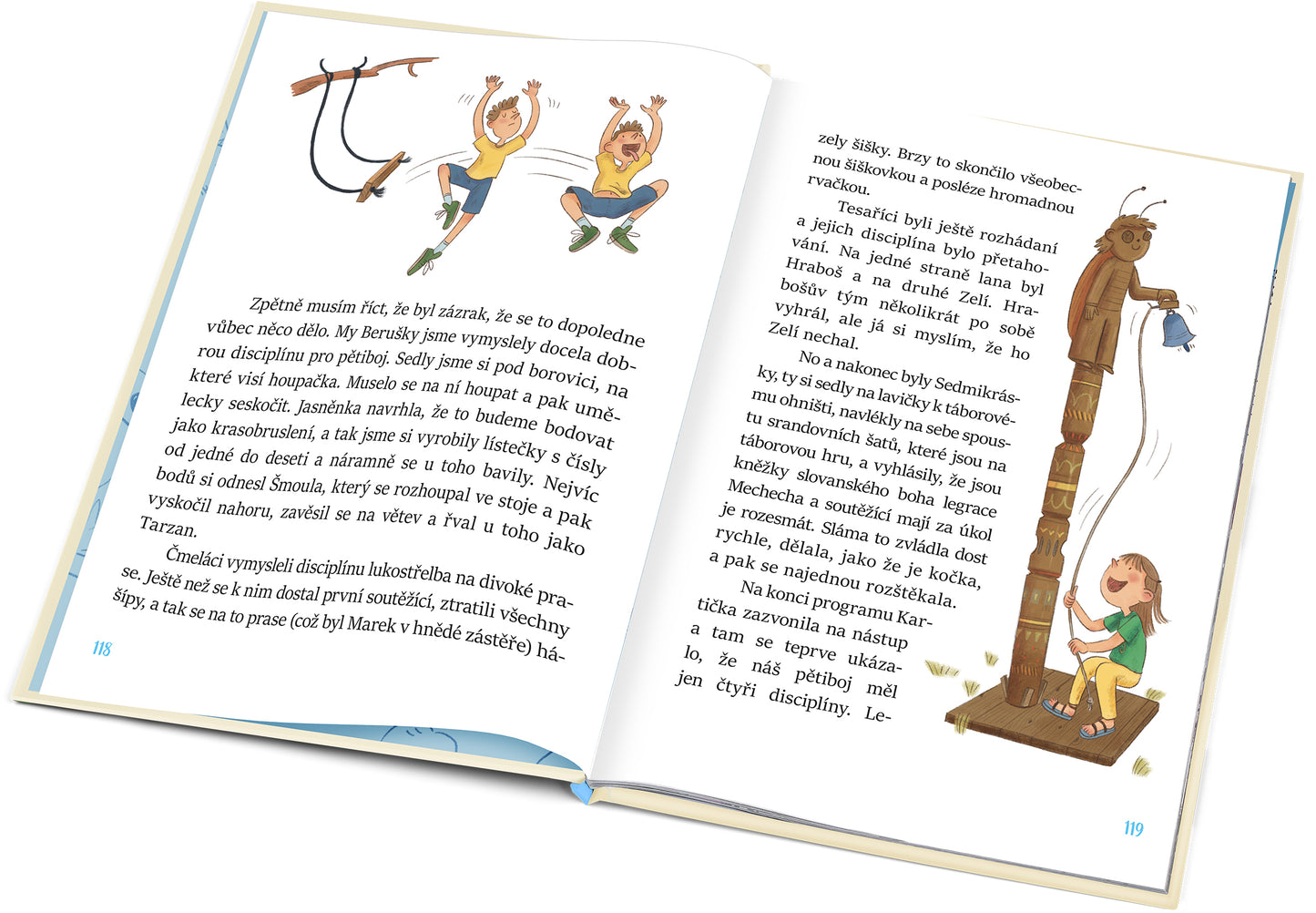 Druhé čtení  – BÁRA JEDE NA TÁBOR