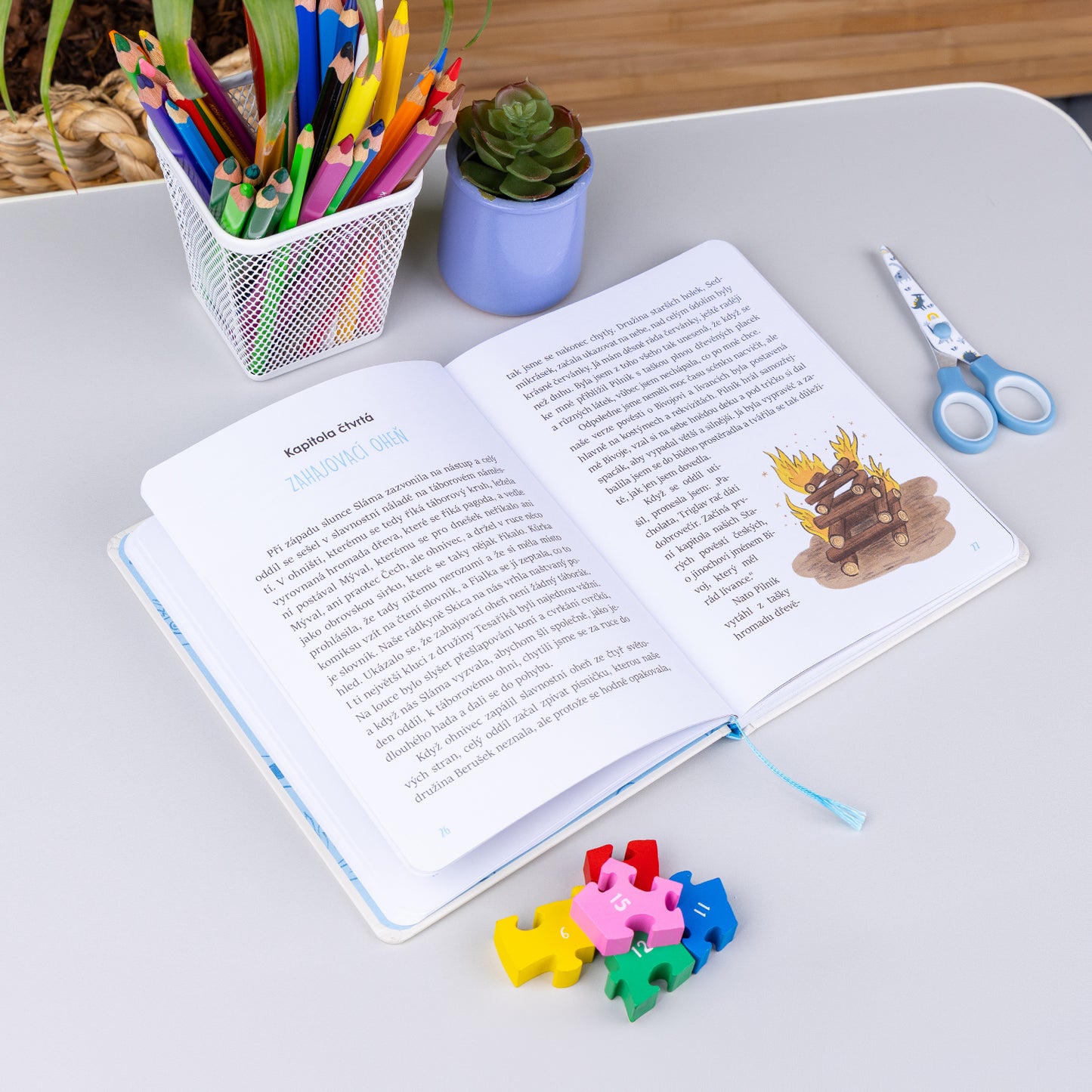 Druhé čtení  – BÁRA JEDE NA TÁBOR