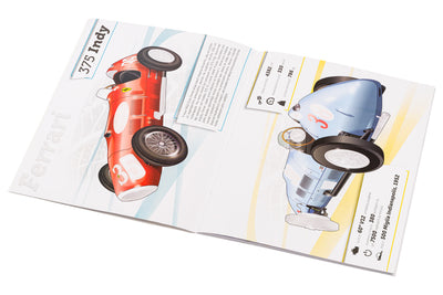 FERRARI, sportovní vozy – Kniha samolepek