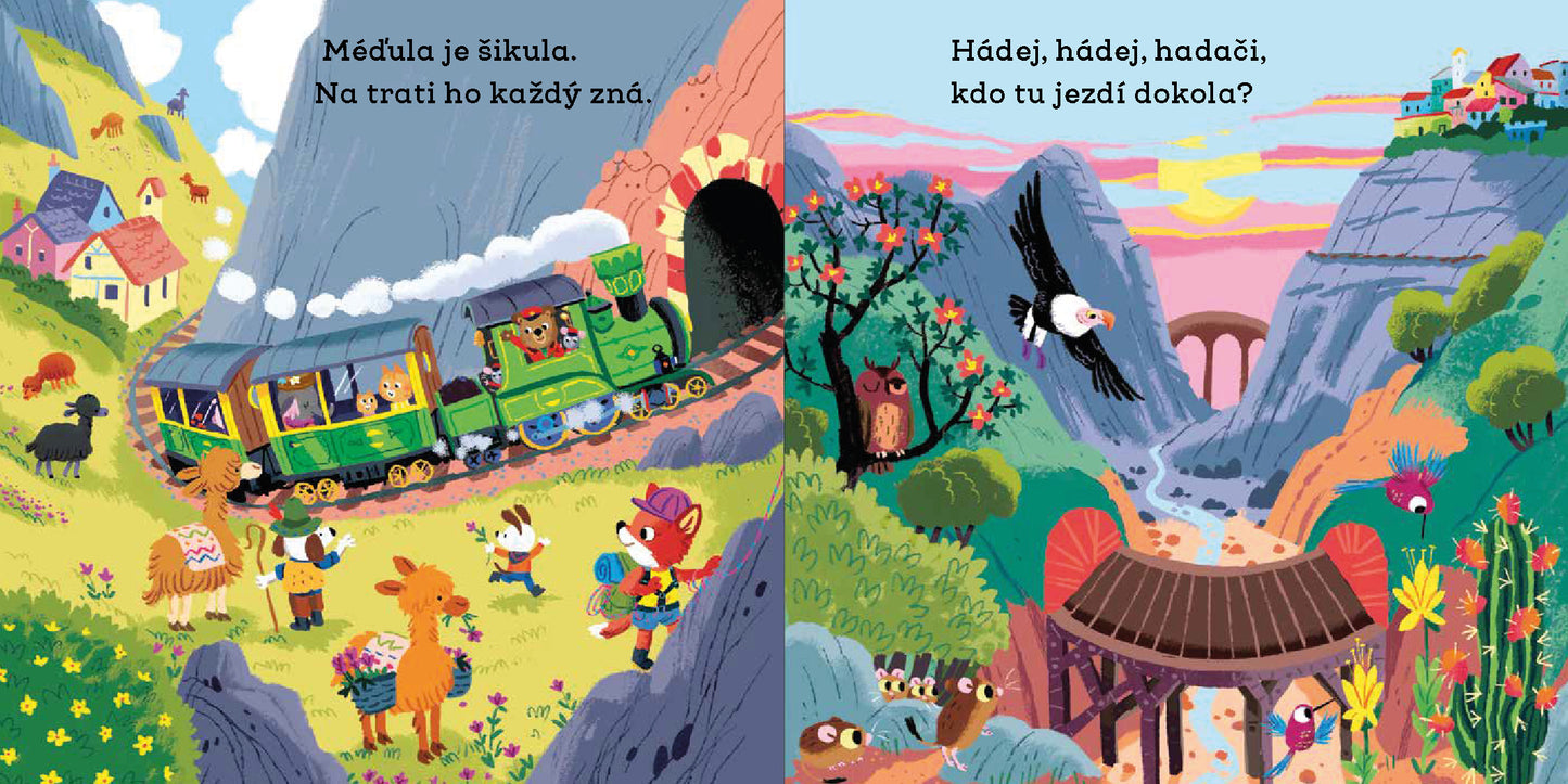 MÉĎULA ŠIKULA STROJVEDOUCÍM – Obrázky s pohyblivými prvky