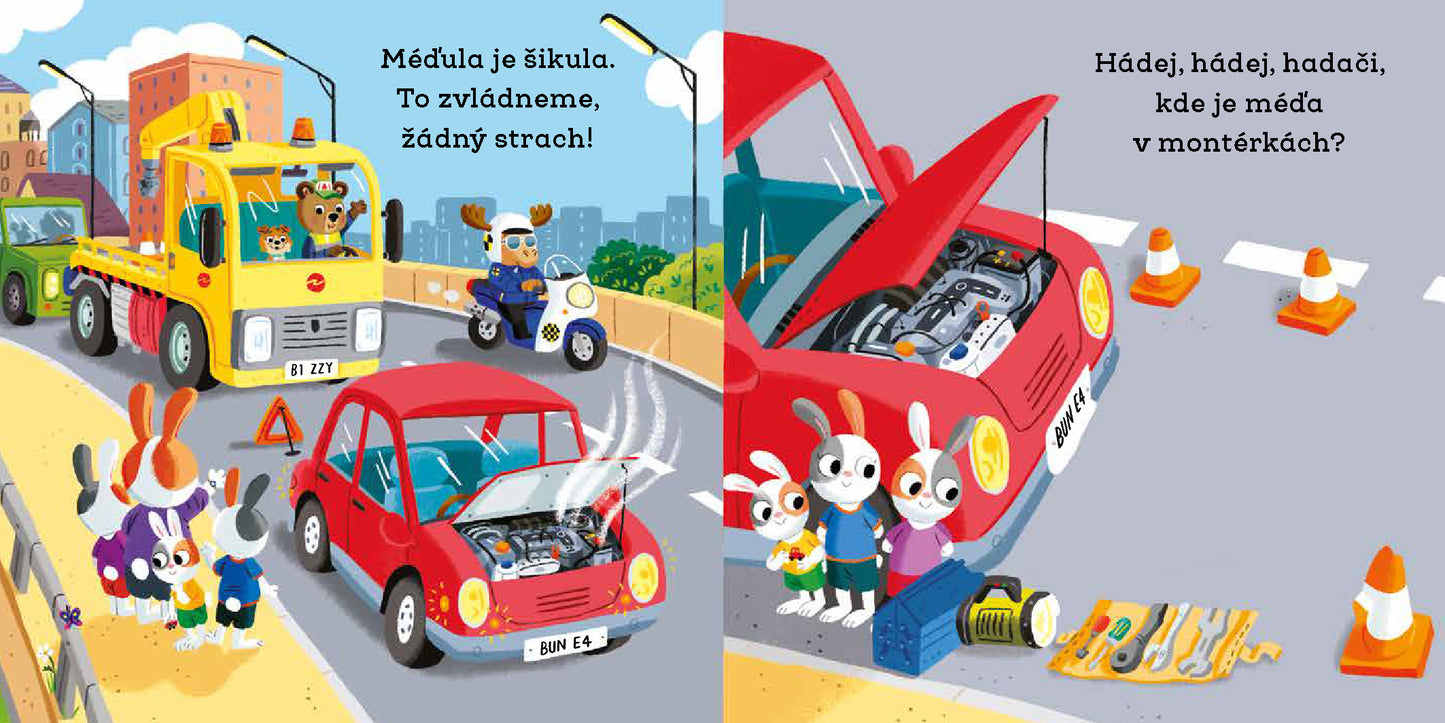 MÉĎULA ŠIKULA AUTOMECHANIKEM – Obrázky s pohyblivými prvky