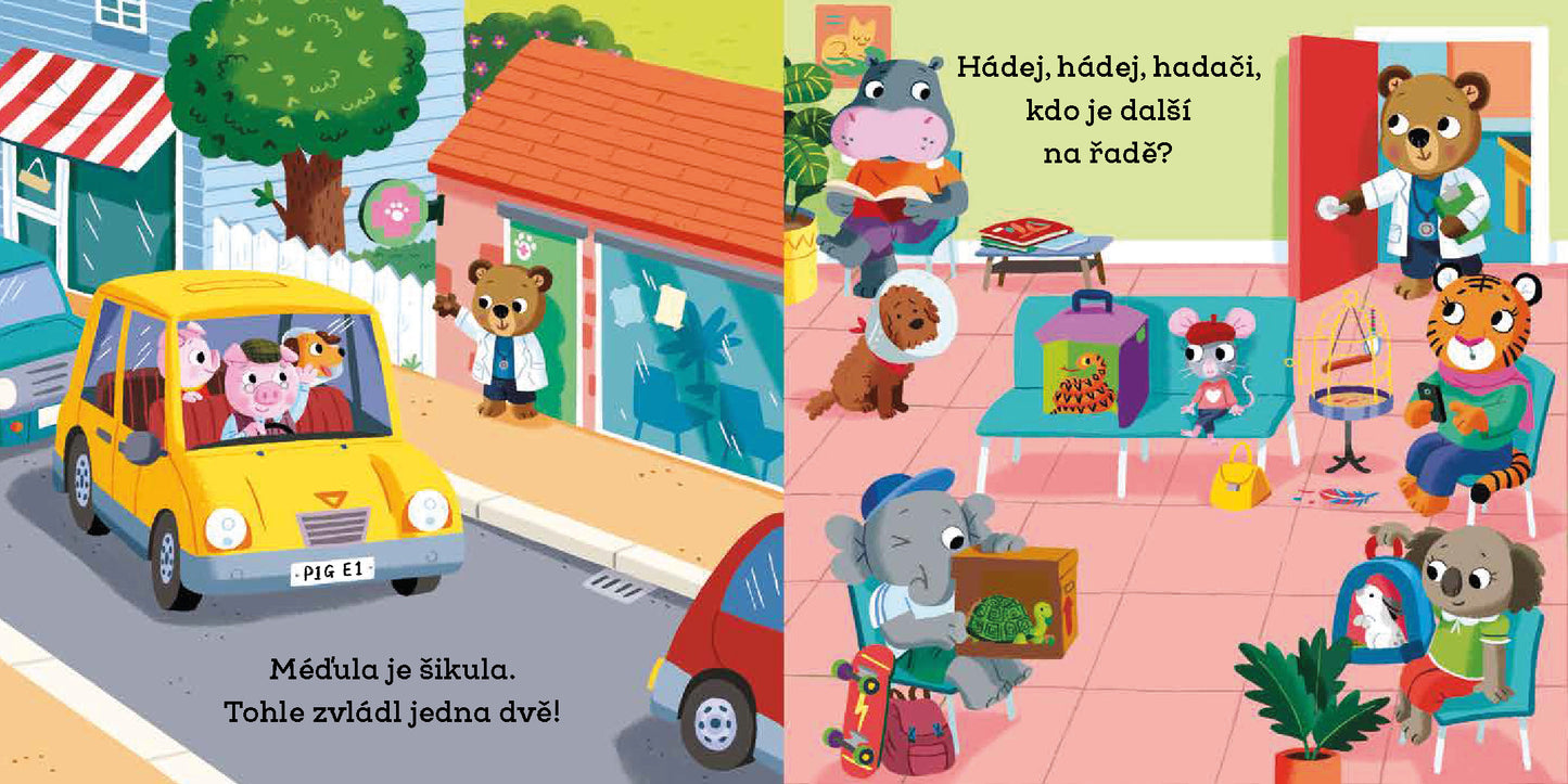 MÉĎULA ŠIKULA VETERINÁŘEM – Obrázky s pohyblivými prvky
