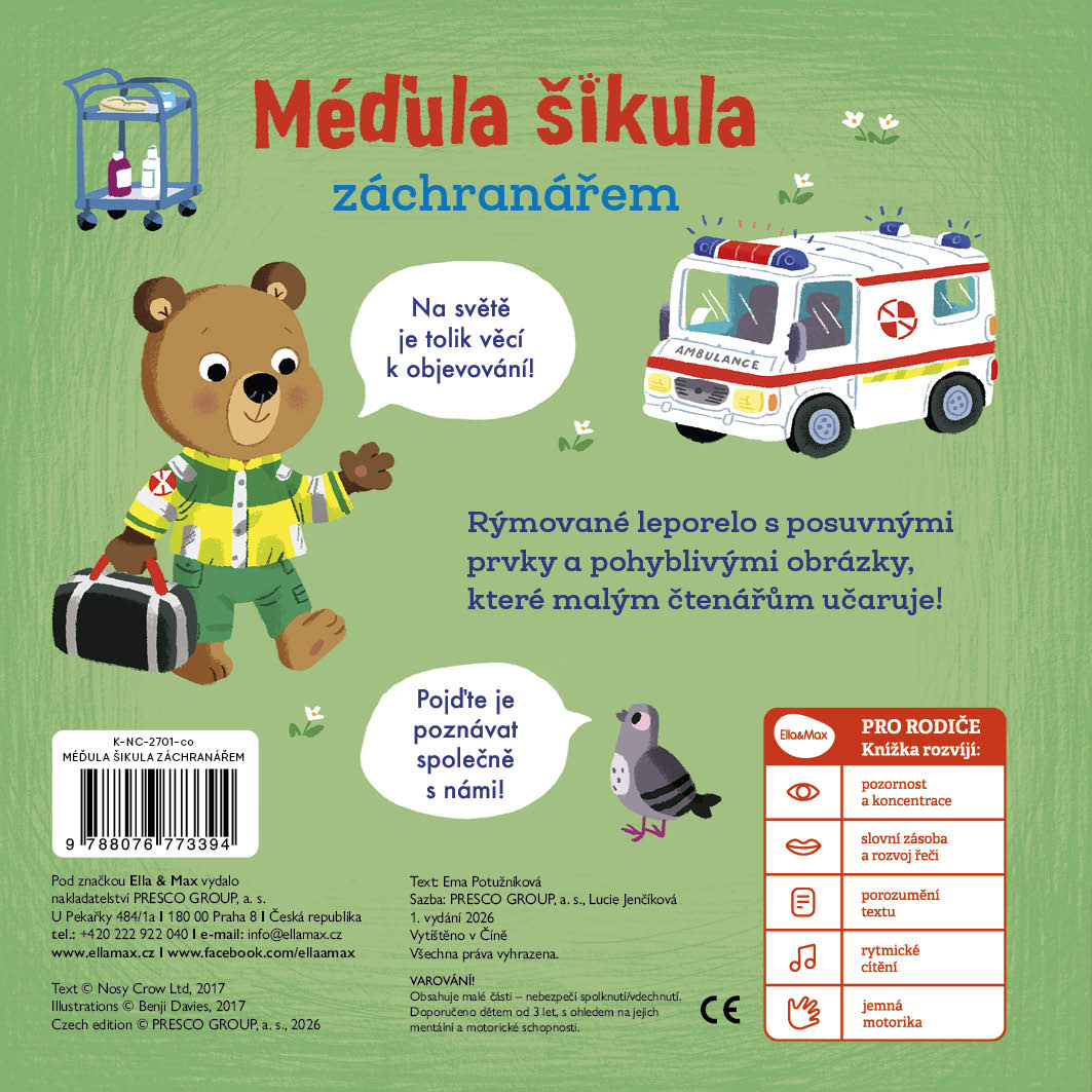 MÉĎULA ŠIKULA ZÁCHRANÁŘEM – Obrázky s pohyblivými prvky