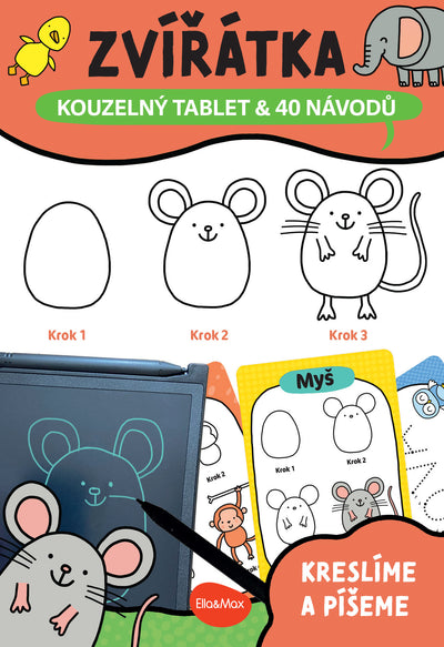 Kouzelný tablet & 40 návodů – ZVÍŘÁTKA