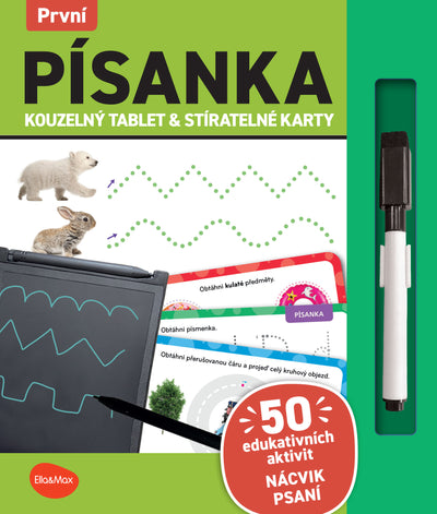 Kouzelný tablet & stíratelné karty – První PÍSANKA