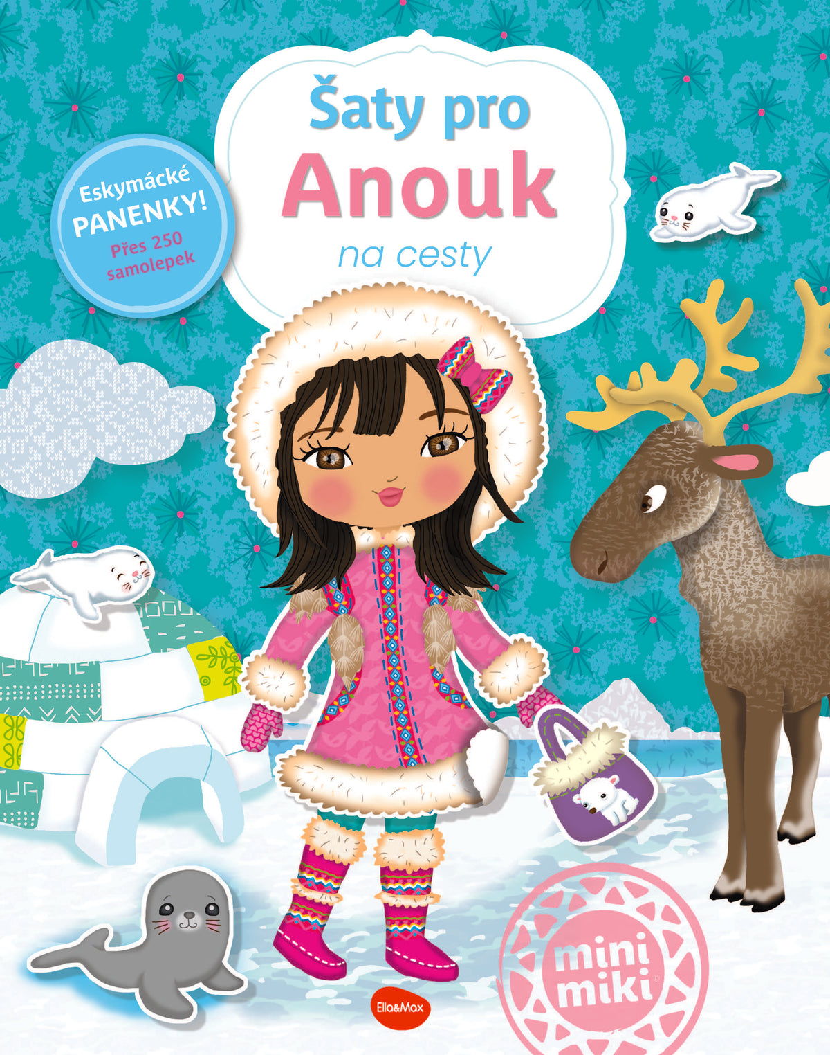 Na cesty: ŠATY PRO ANOUK – Kniha se samolepkami