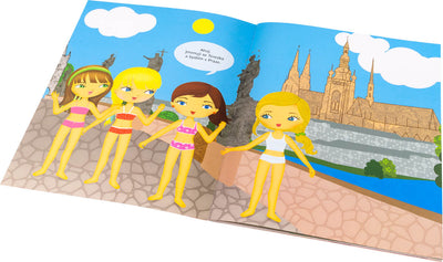 Šaty pro TEREZKU - kniha samolepek