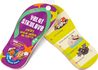 VELCÍ ŠIKULOVÉ, 6-7 let – Kvízy na cesty