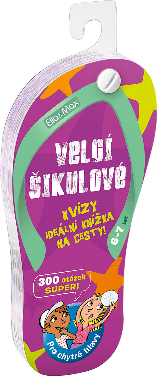 VELCÍ ŠIKULOVÉ, 6-7 let - Kvízy na cesty