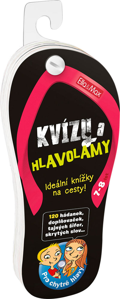 KVÍZY A HLAVOLAMY, 7-8 let – Zábava na cesty