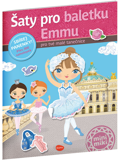 Šaty pro baletku EMMU - Kniha samolepek