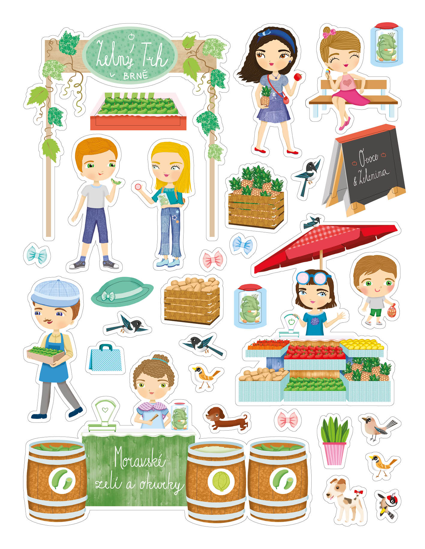 NATÁLKA & BRNO ─ Město plné samolepek