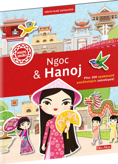 NGOC & HANOJ - Město plné samolepek