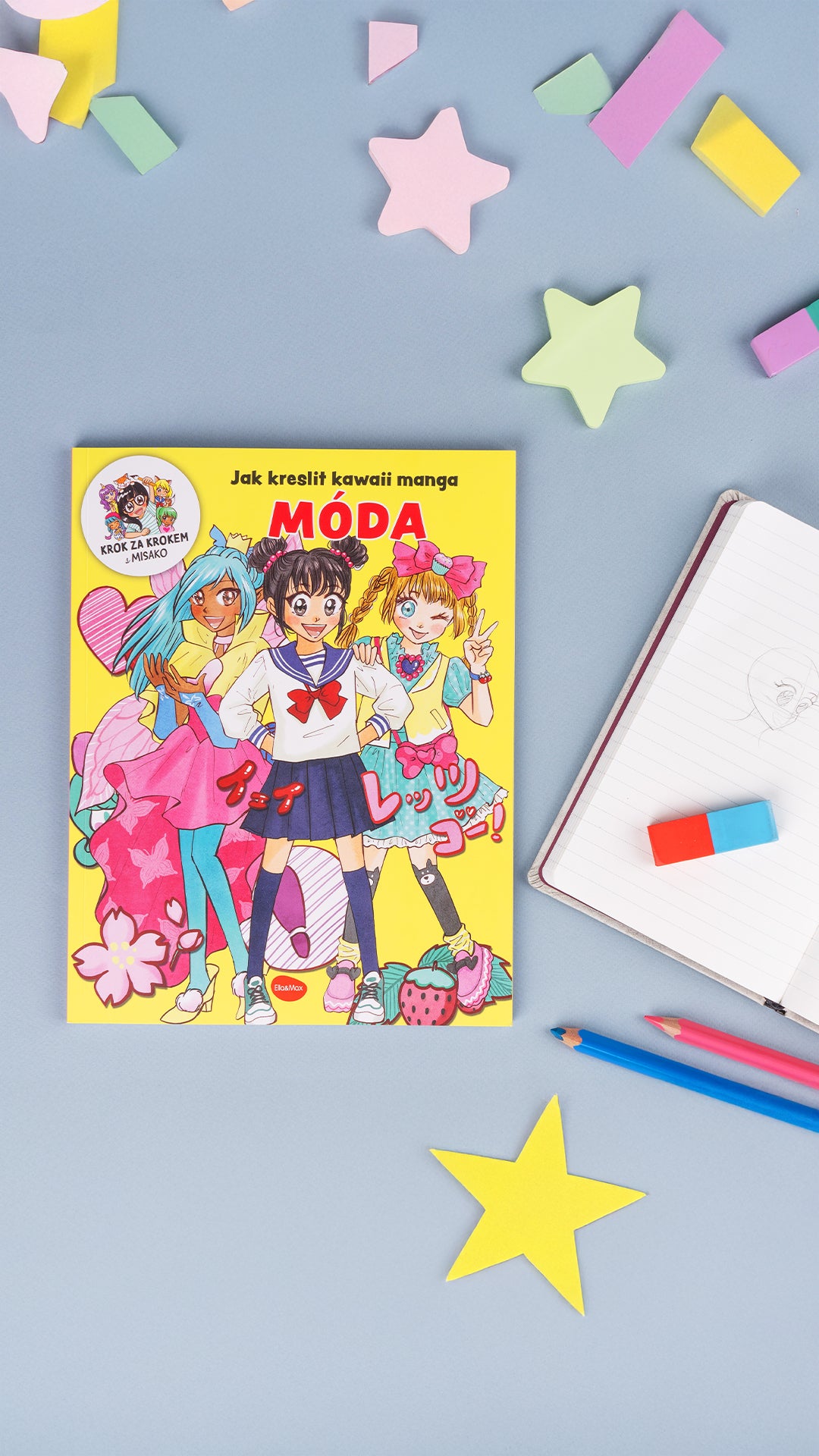 Jak kreslit KAWAII MANGA: MÓDA – Krok za krokem s MISAKO