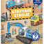 Můj první samolepkový sešit – STAVEBNÍ STROJE