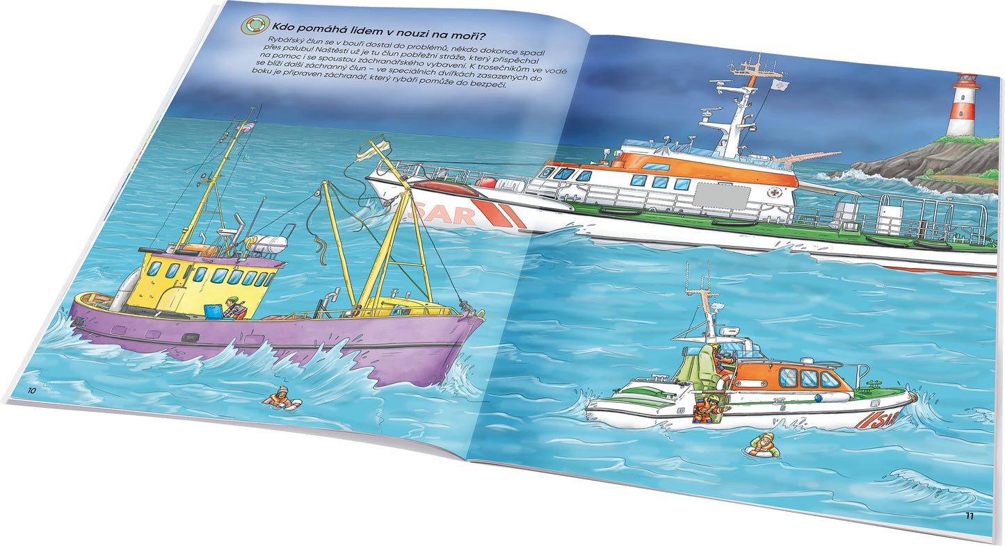 Můj první samolepkový sešit – ZÁSAHOVÁ VOZIDLA